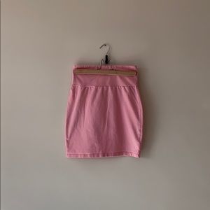 Talula Skirts - NWOT stretchy pink talula mini skirt Talula Skirts - NWOT stretchy pink talula mini skirt